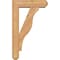 Ekena Millwork Funston Craftsman Smooth Bracket w/ Offset Brace, Western Red Cedar, 5 1/2"W x 18"D x 30"H BKT0604X18X30FST04SWR - alternate 4